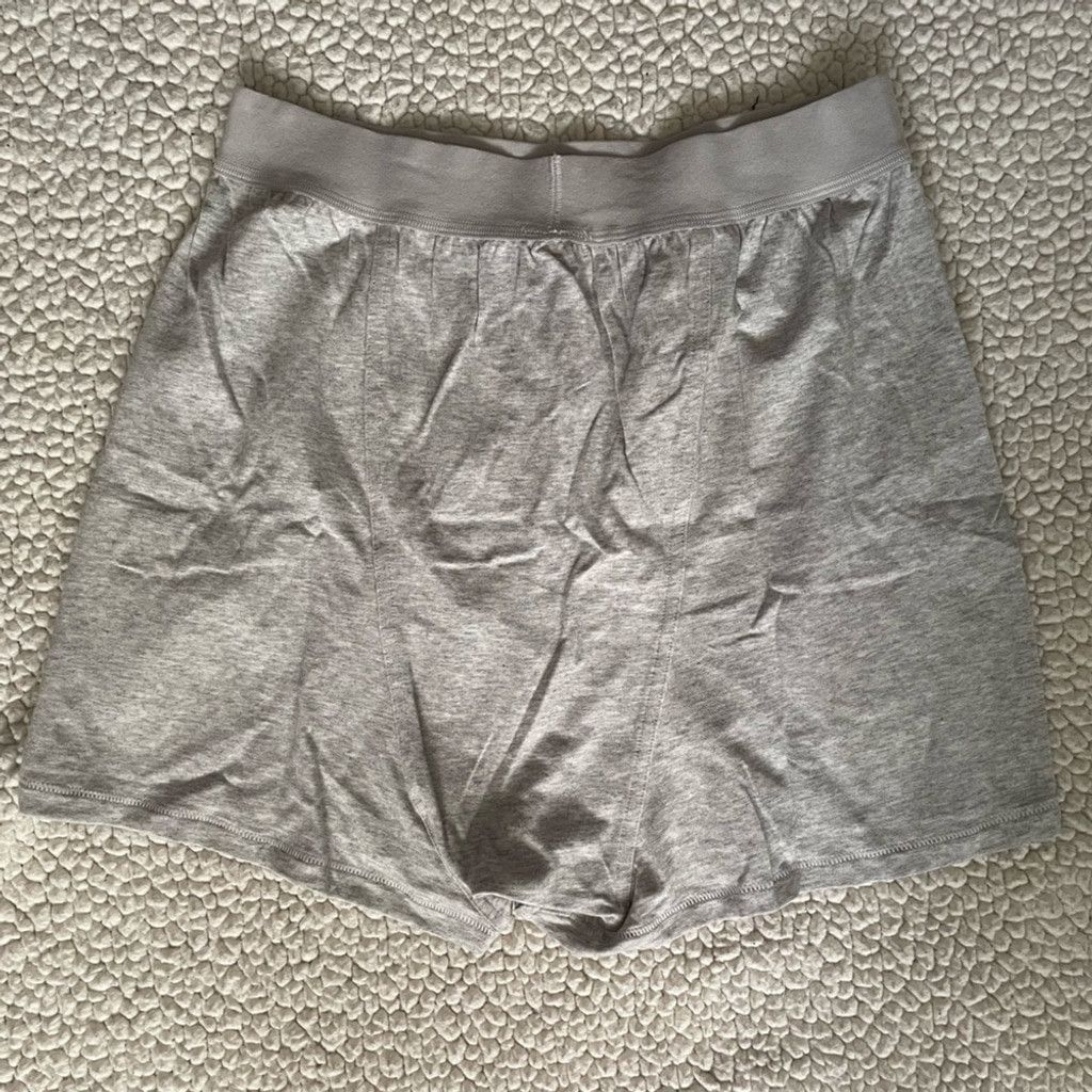 SKIMS Skims Boyfriend Loose Boxer Short Light Heather Grey XXS Size 24" / US 00 / IT 34 - 6 Thumbnail