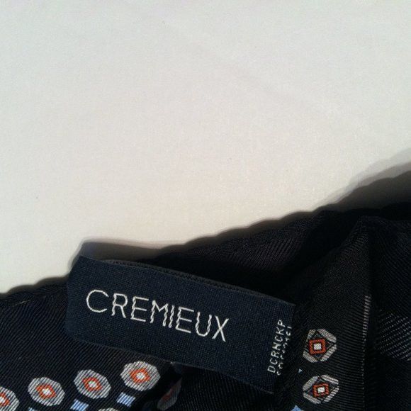 Daniel Cremieux DANIEL CREMIEUX MENS NEW BLACK SILK POCKET SQUARE 16" X 16" Size ONE SIZE - 6 Thumbnail