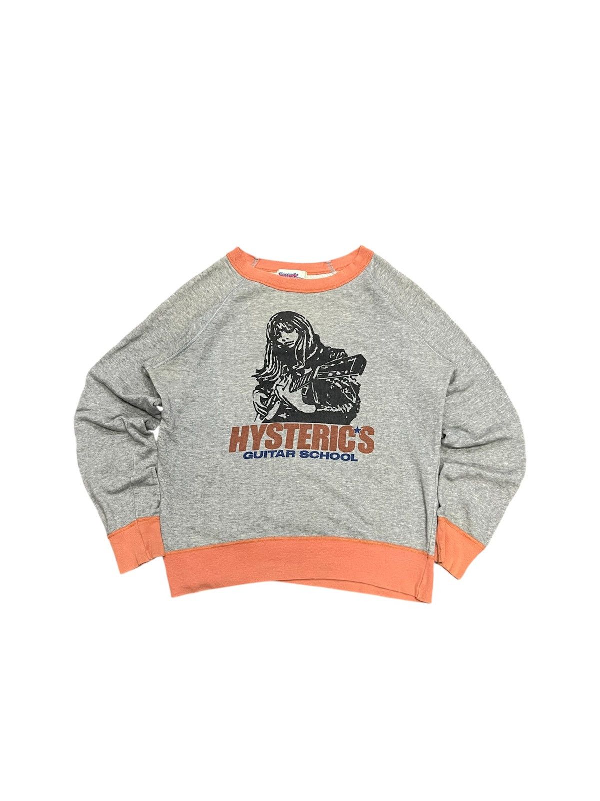 Hysteric Glamour 90s HYSTERIC GLAMOUR GUITAR SCHOOL SWEATSHIRTS RARE Size US M / EU 48-50 / 2 - 1 Thumbnail