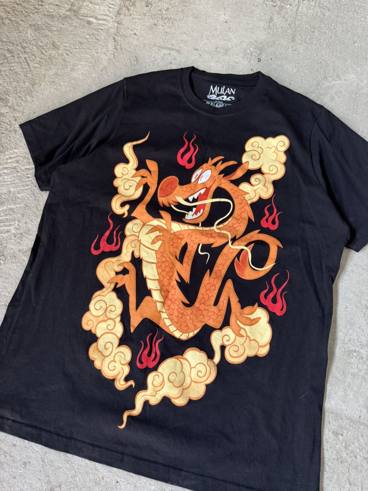 Japanese Brand CRAZY VINTAGE CHINESSE DRAGON ALL OVER PRINT Size US L / EU 52-54 / 3 - 4 Thumbnail