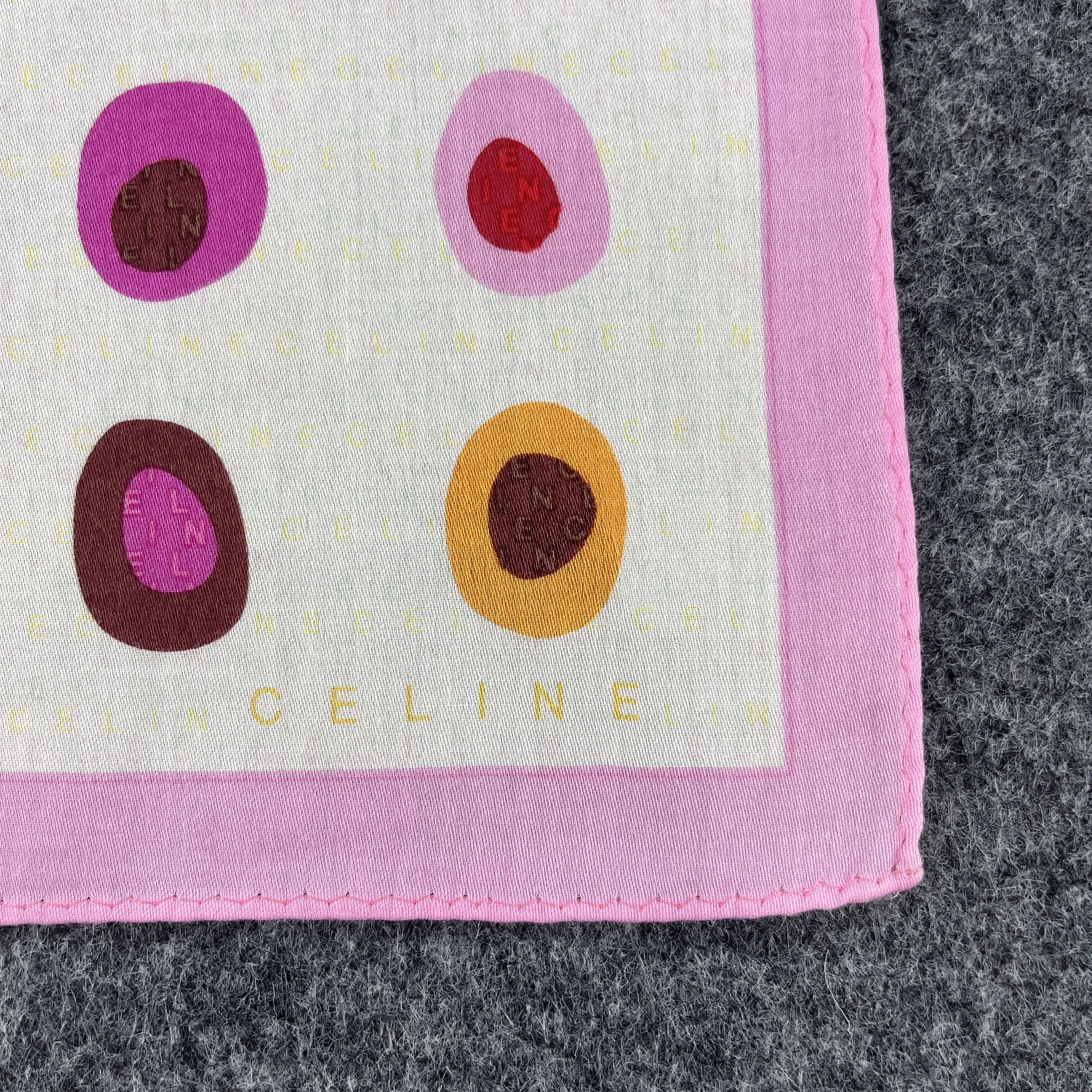 Vintage Celine Handkerchief / Bandana / Neckerchief B385 Size ONE SIZE - 2 Thumbnail