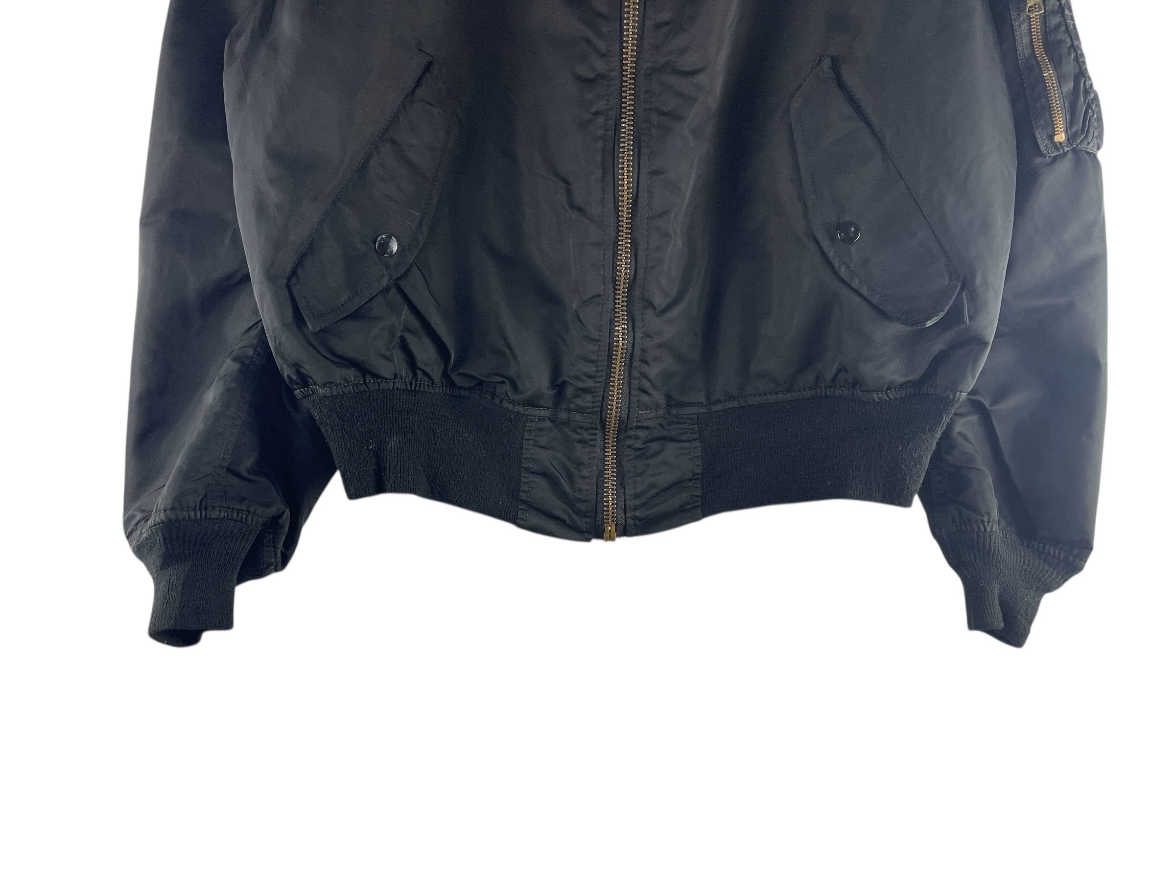 Alpha Industries Vintage Alpha MA-1 Military Style Flight Jacket Size US L / EU 52-54 / 3 - 10 Thumbnail
