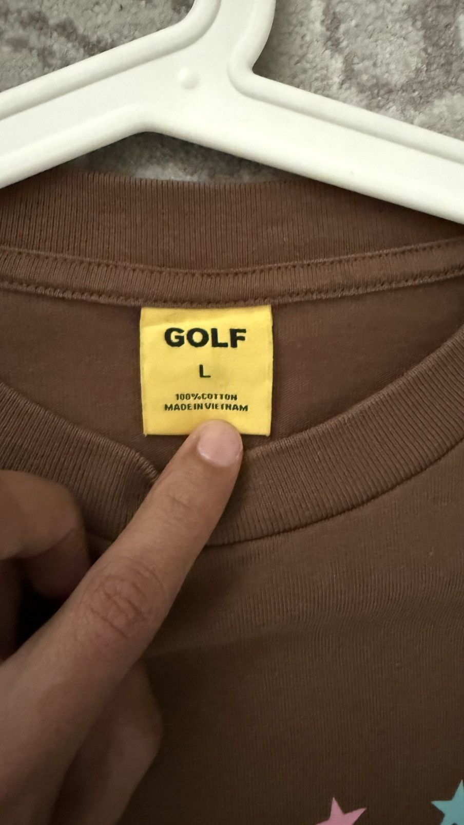 Golf Wang Golf Wang Call Me If You Get Lost Tee Brown L Size US L / EU 52-54 / 3 - 3 Thumbnail