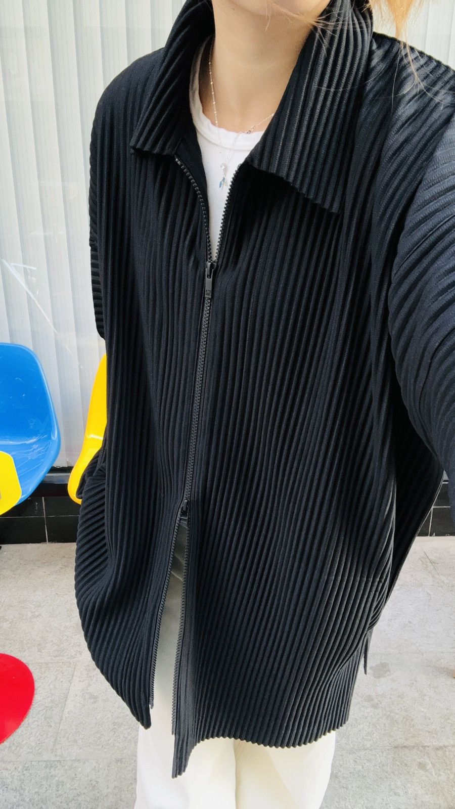 Homme Plisse Issey Miyake Issey Miyake JL106 Jacket Size US L / EU 52-54 / 3 - 2 Thumbnail
