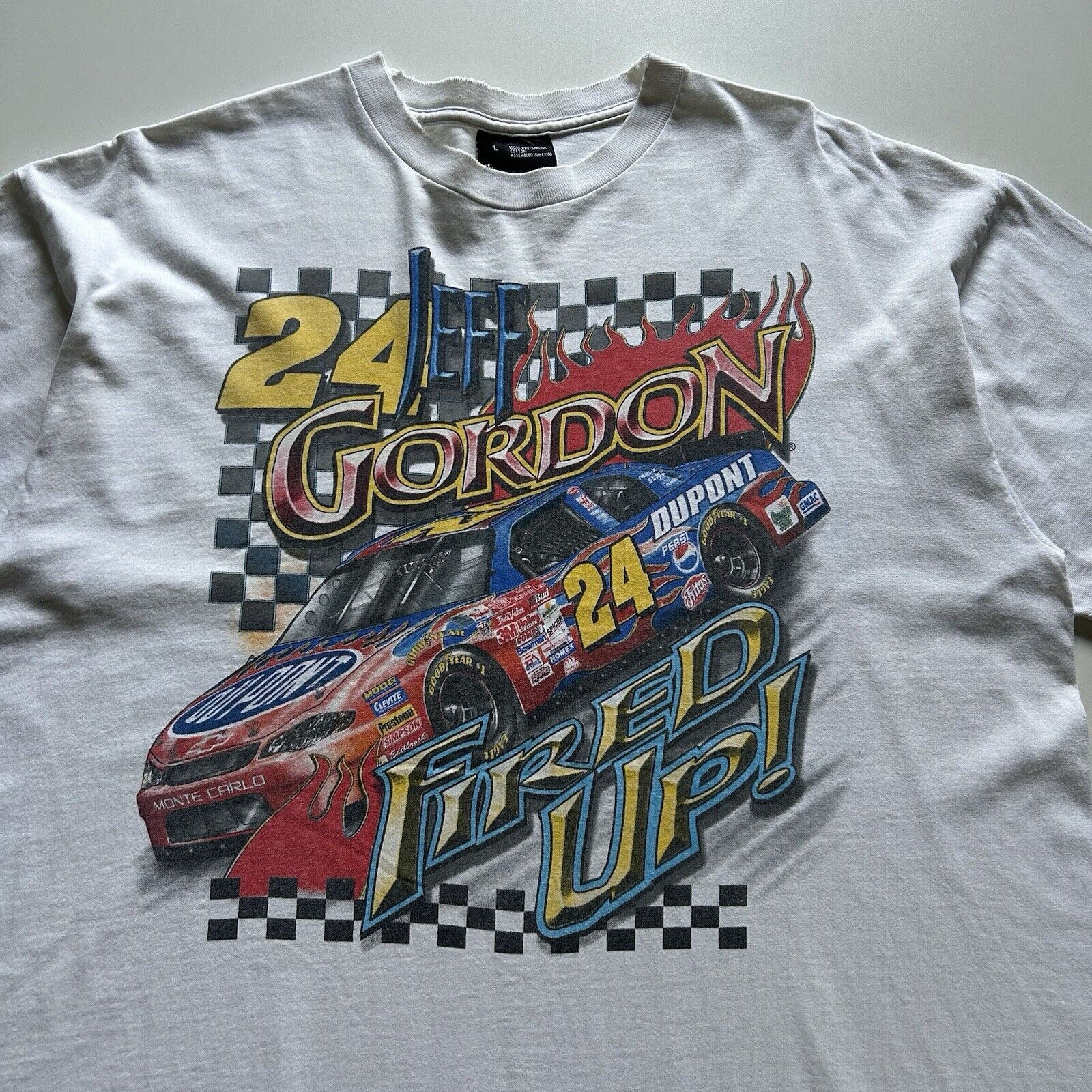 Chase Authentics Vintage Y2K Nascar Jeff Gordon Racing Graphic T Shirt Large Size US L / EU 52-54 / 3 - 2 Thumbnail