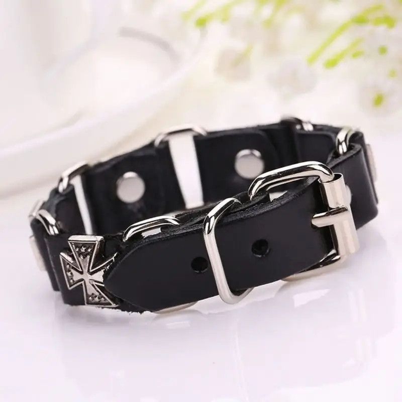 Other Cowhide Alloy Cross Bracelet Size ONE SIZE - 2 Thumbnail