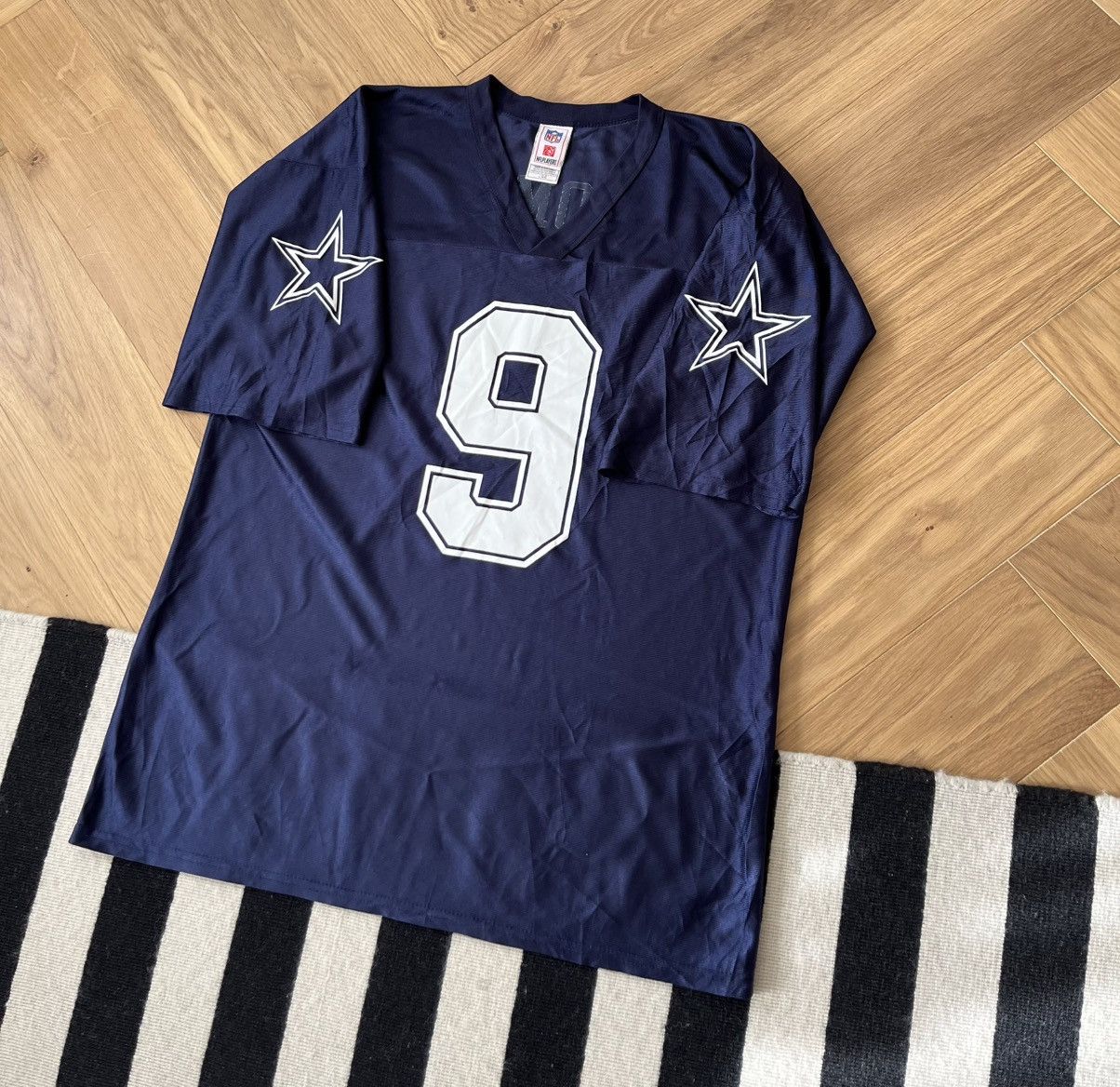 Nike Tony Romo #9 Dallas Cowboys navy blue football jersey Size L Size US L / EU 52-54 / 3 - 6 Thumbnail