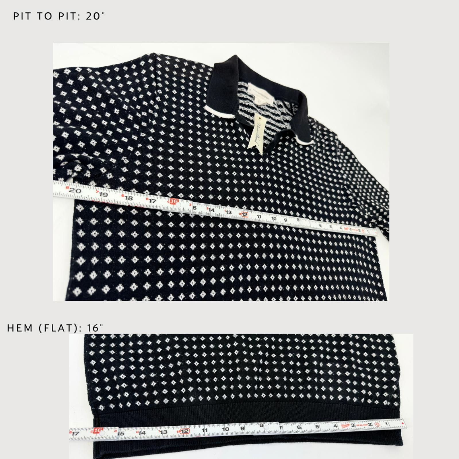 Other Frederik Anderson Polo Knit Short Sleeve Black S Size US S / EU 44-46 / 1 - 7 Thumbnail