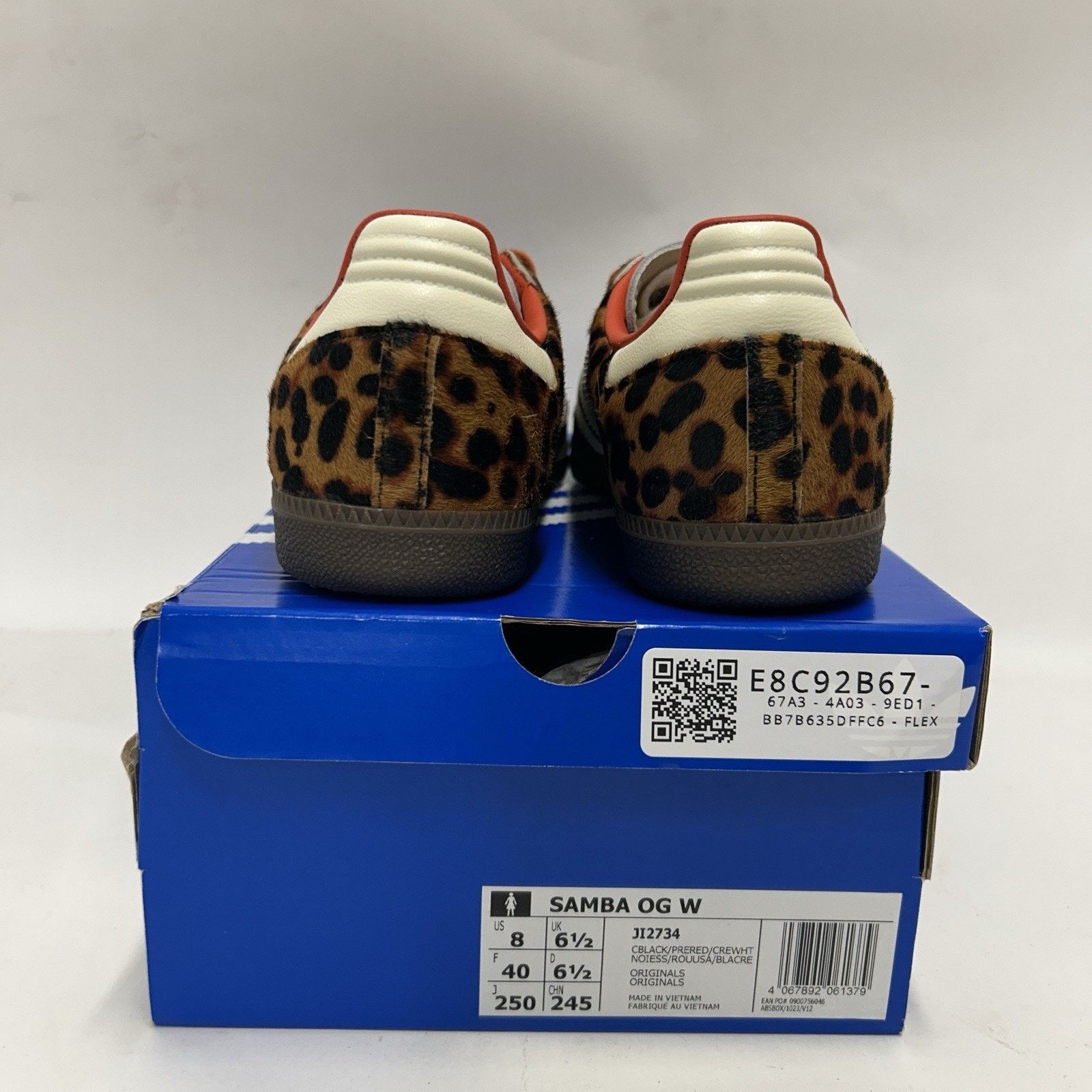 Adidas adidas Samba OG WMNS Leopard - “Preloved Red” JI2734 Size US 8 / IT 38 - 4 Thumbnail