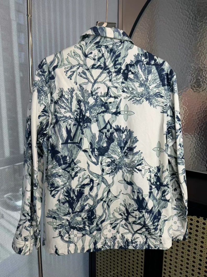 Louis Vuitton Louis Vuitton Coral Seaweed White and Blue Jacket Size US S / EU 44-46 / 1 - 2 Thumbnail