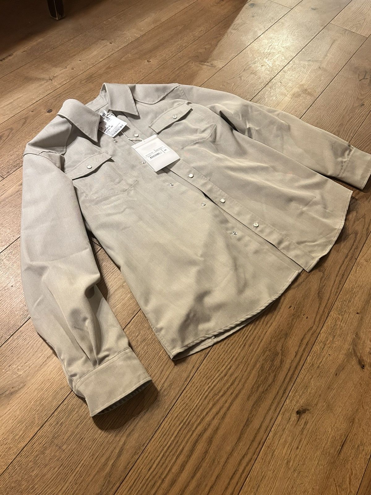 Our Legacy Our Legacy Frontier Shirt Lucid Pistachio Rural Wool Size US L / EU 52-54 / 3 - 6 Thumbnail