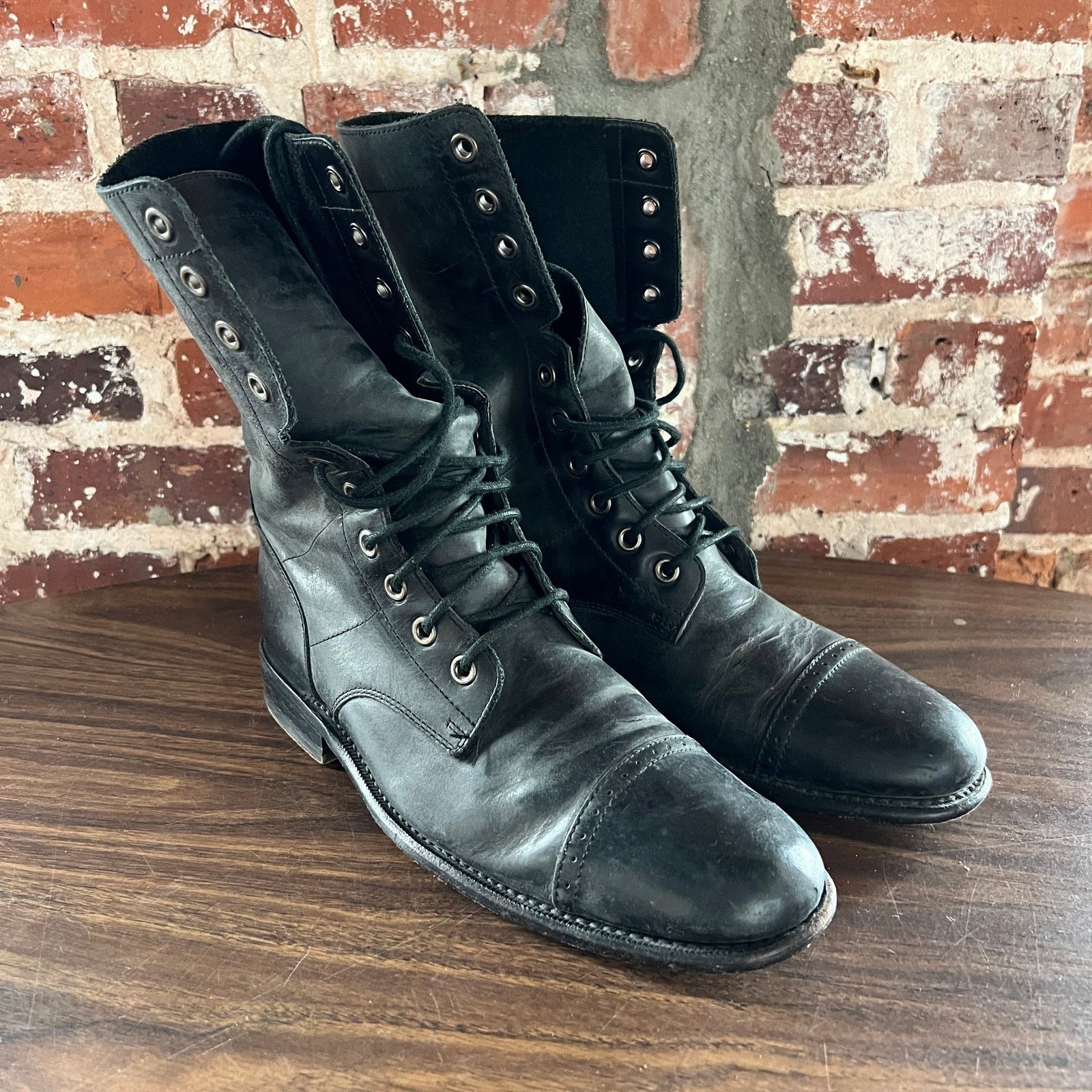 Cole Haan RARE Cole Rood & Haan Men's Heritage Line Black Boots 8.5 D Size US 8.5 / EU 41-42 - 3 Thumbnail