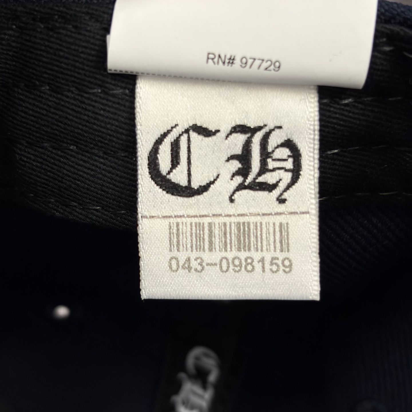 Chrome Hearts On Field Baseball Cap Dark Navy Size ONE SIZE - 11 Thumbnail