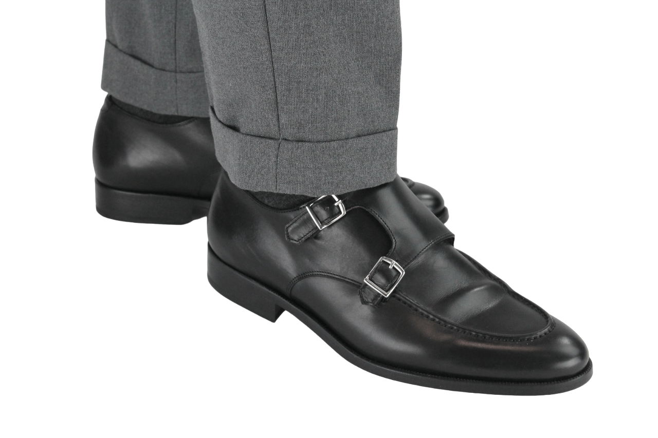 image of Suitsupply Formal Shoes Men's Eu 43 / Uk 9 Rigid Leather in Black (Size 10)