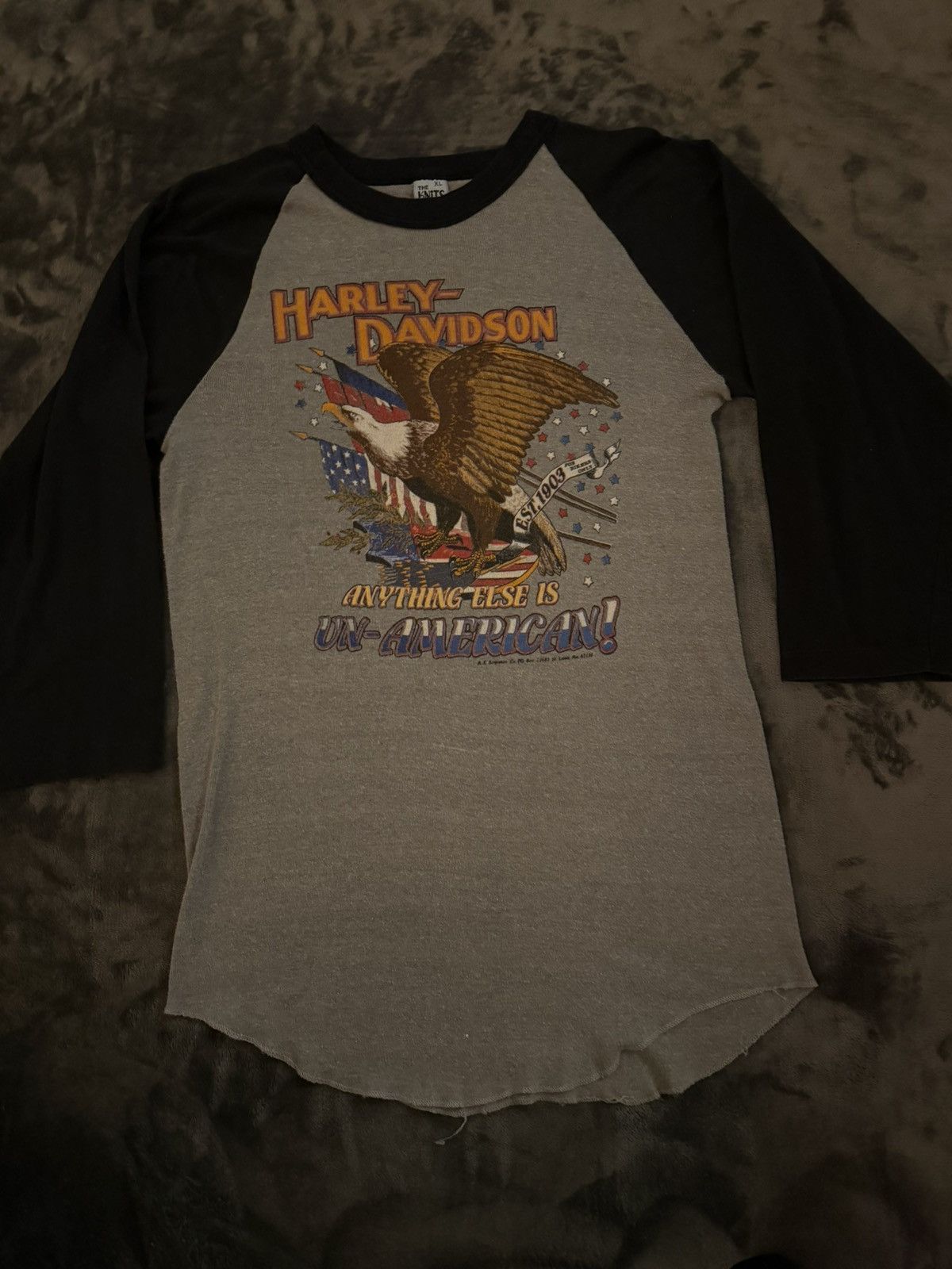 Harley Davidson 70s grail reagan Harley Davidson Size US XL / EU 56 / 4 - 1 Thumbnail