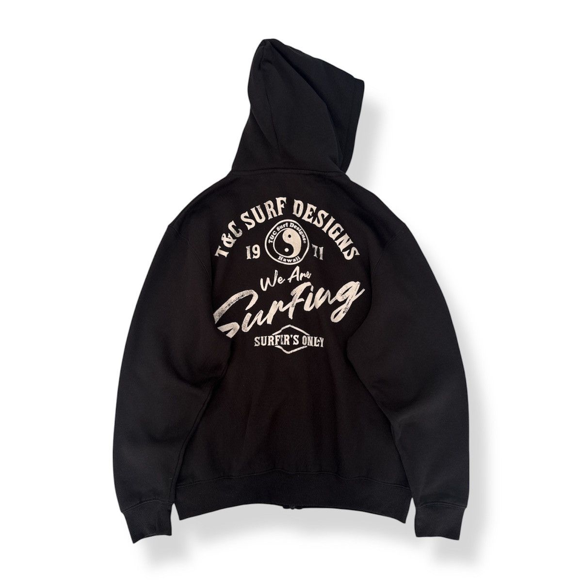 Sun Surf 🔥 SURF🔥 T&C Surf Design Hawaii Surfing Hoodie - M Size US M / EU 48-50 / 2 - 1 Thumbnail