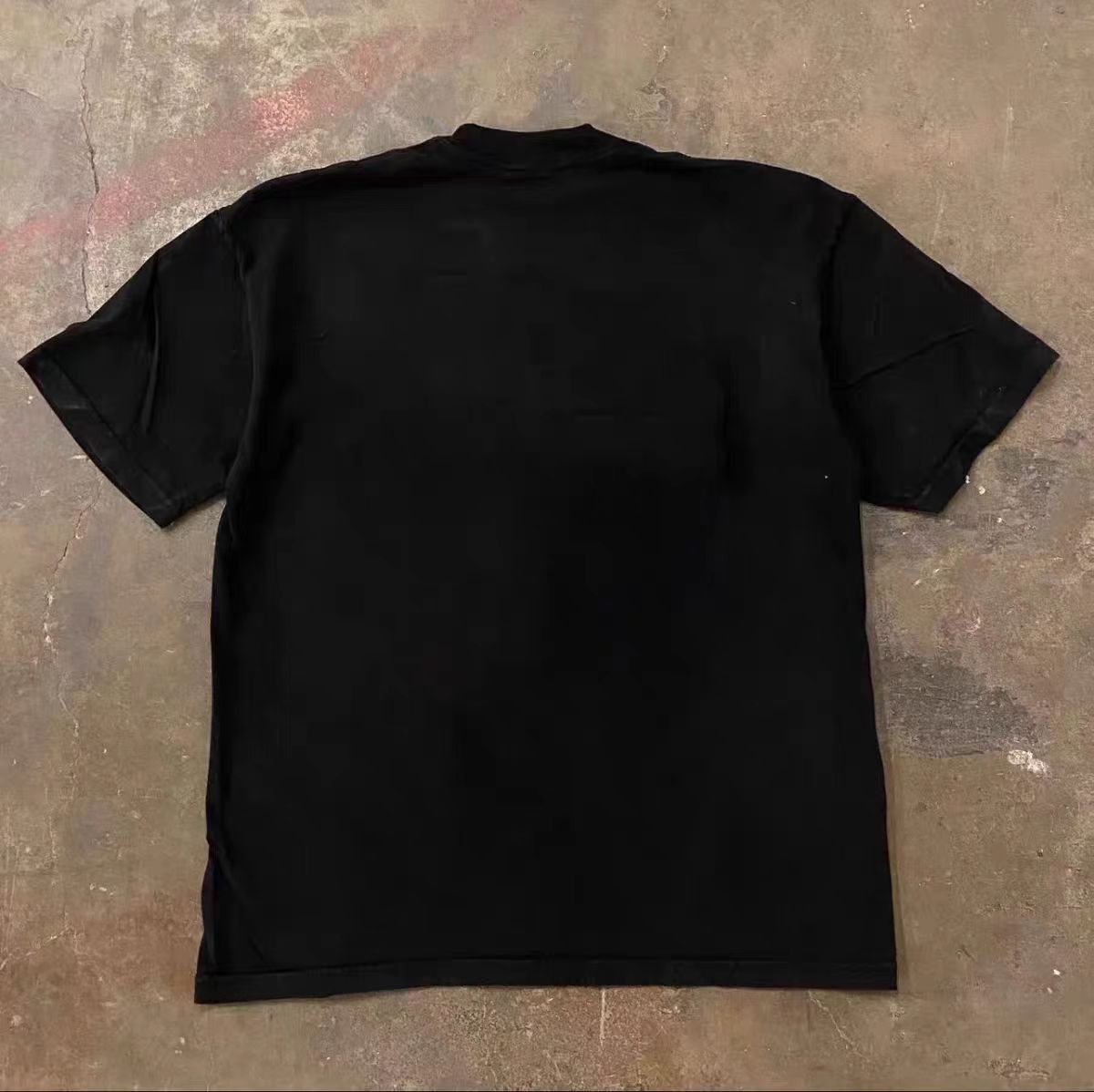 Japanese Brand Black retro green pepper print cotton t-shirt Size US M / EU 48-50 / 2 - 2 Thumbnail