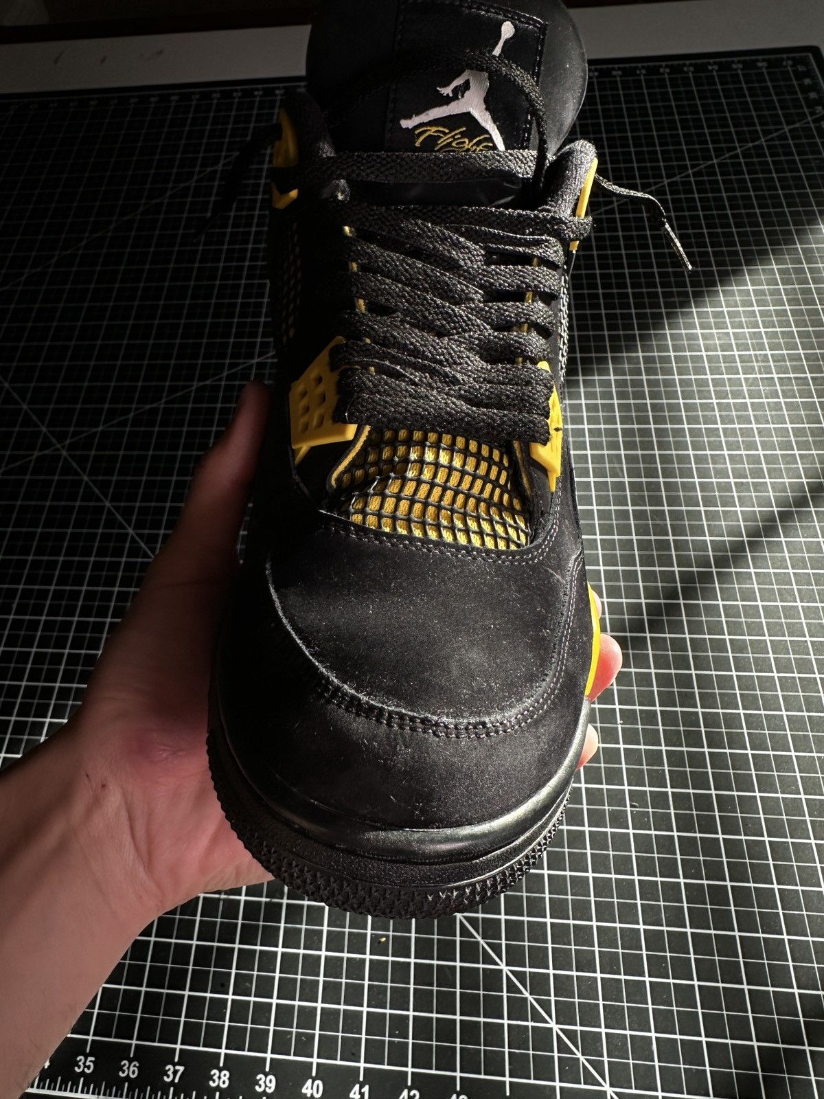 Nike Nike Air Jordan 4 Thunder Retro Size US 13 / EU 46 - 5 Thumbnail