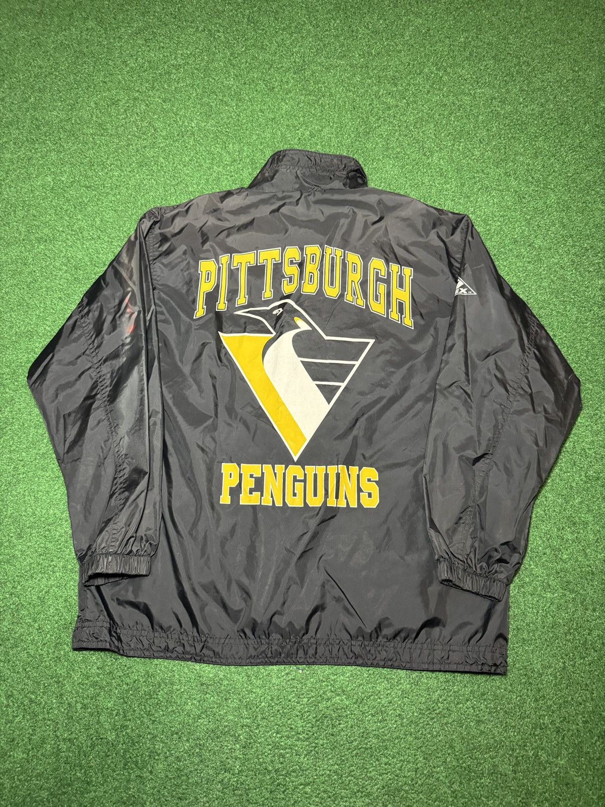 Apex Vtg 90s Pittsburgh Penguins Apex One Retro Logo M/L Jacket Size US L / EU 52-54 / 3 - 1 Thumbnail