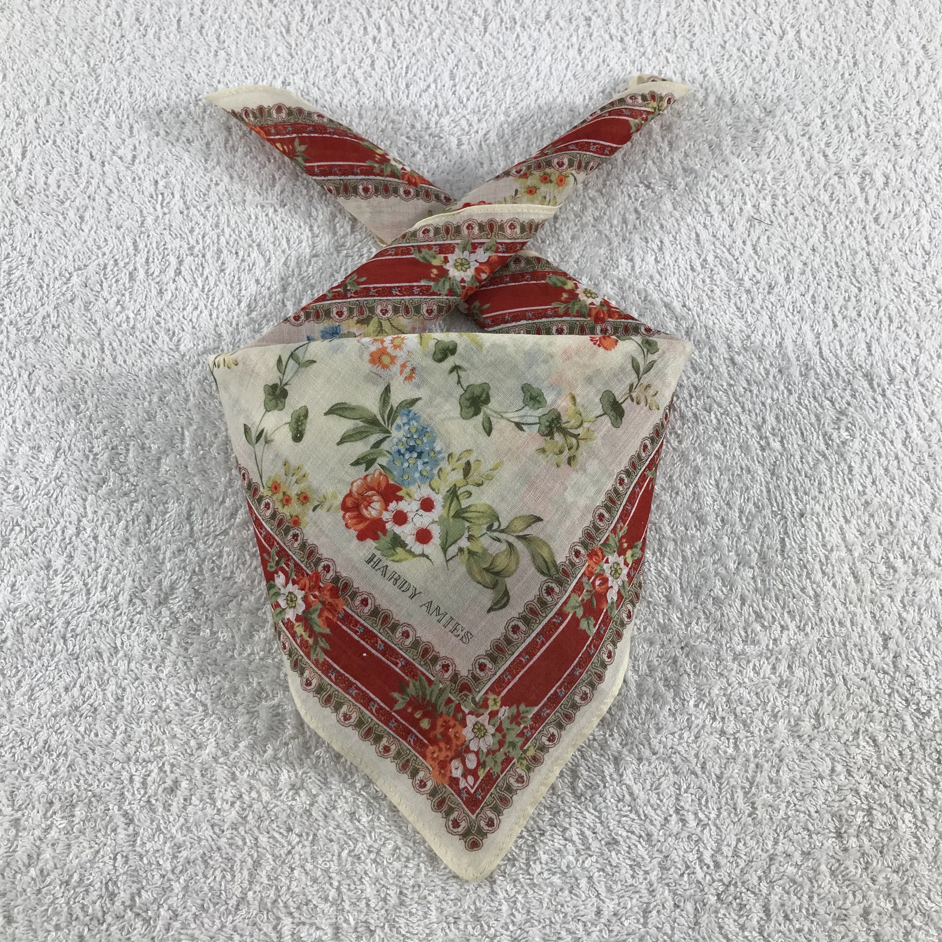 Hardy Amies × Vintage Hardy Amies Bandana / Handkerchief / Neckerchief - S048 Size ONE SIZE - 3 Thumbnail