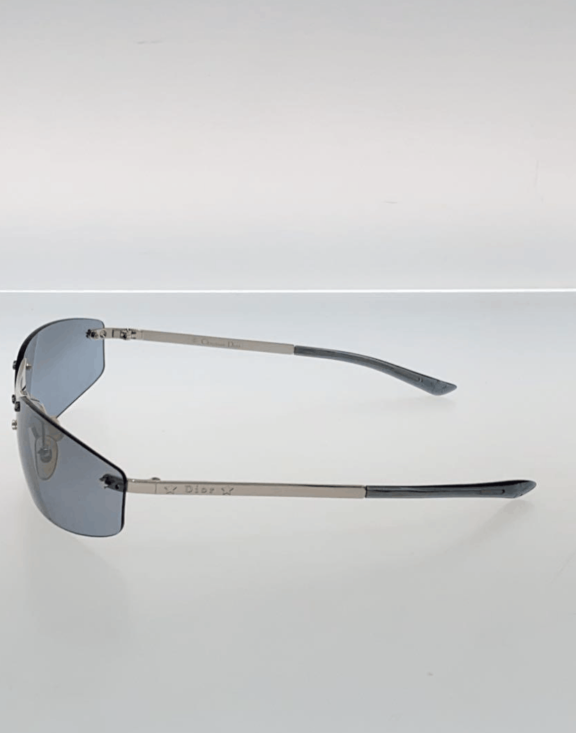 Dior DIOR Sunglasses Pop Rectangle Wrap Straps Logo RI945 Size ONE SIZE - 4 Thumbnail