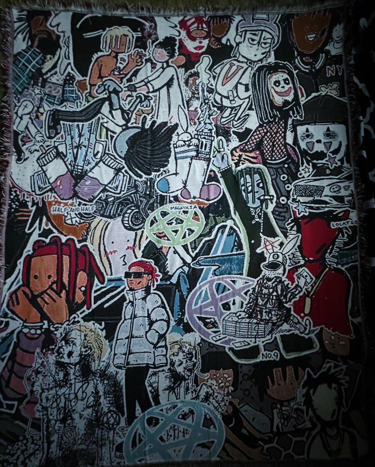 image of Kodone Playboicarti Blanket, Men's