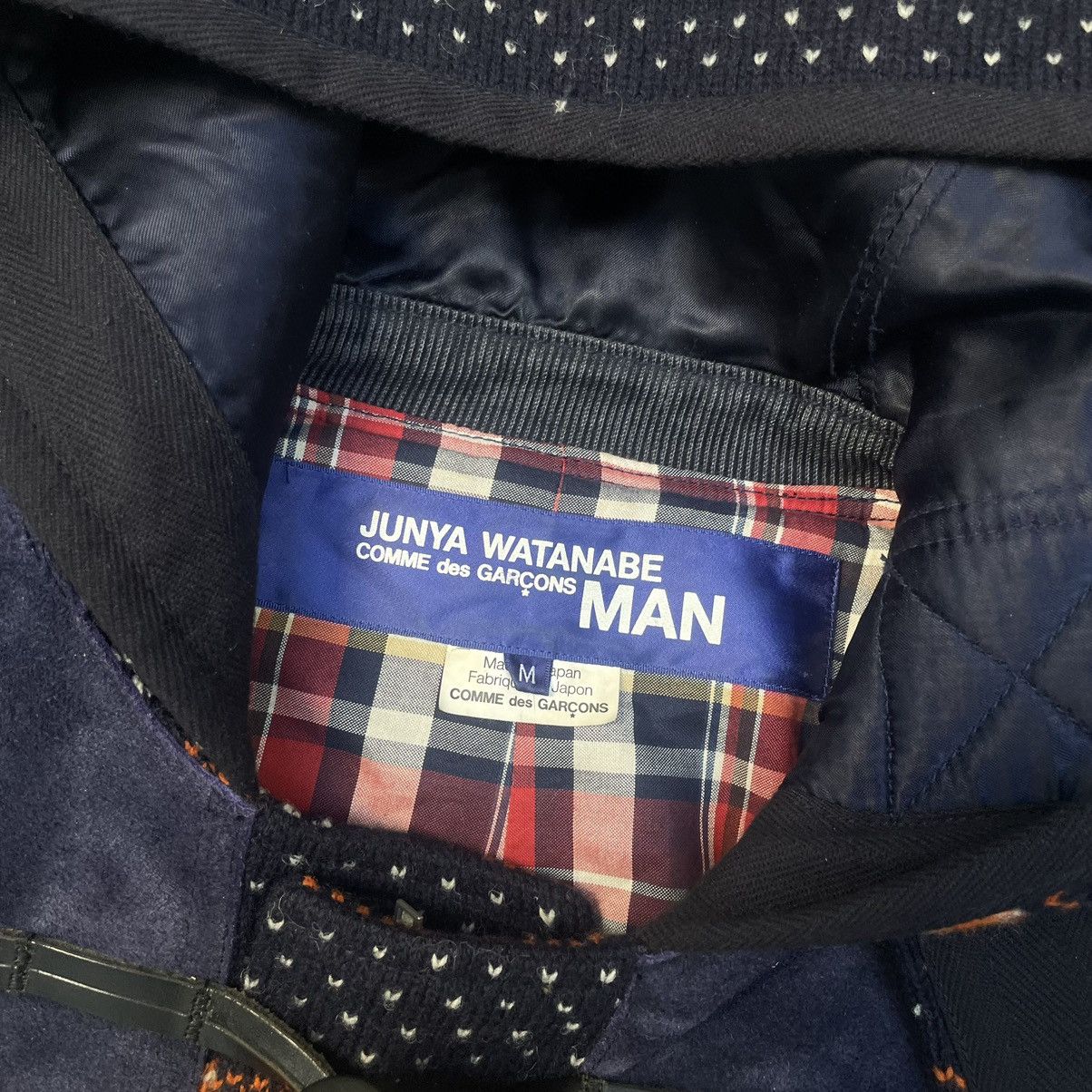 Comme des Garcons × Junya Watanabe Junya Watanabe AD2011 Nordic Print duffle coat Size US M / EU 48-50 / 2 - 5 Thumbnail