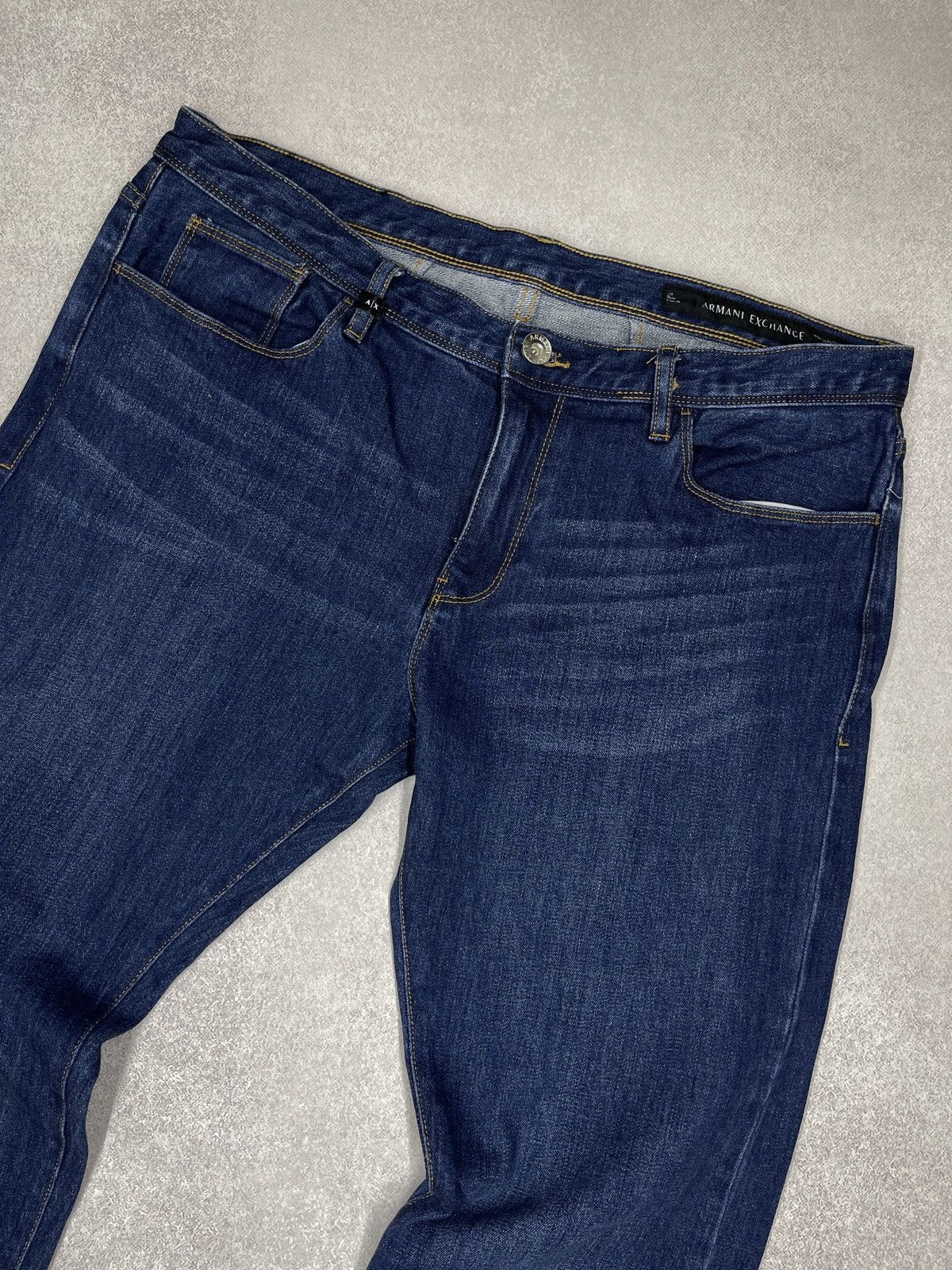 Armani Exchange Mens Armani Exchange J13 Denim Jeans Blue Size 36 Size US 36 / EU 52 - 7 Thumbnail
