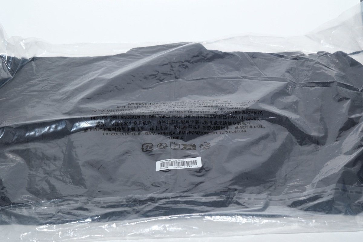Supreme Supreme Logo Taping Track Jacket Black ( M ) SS26 Size US M / EU 48-50 / 2 - 6 Thumbnail