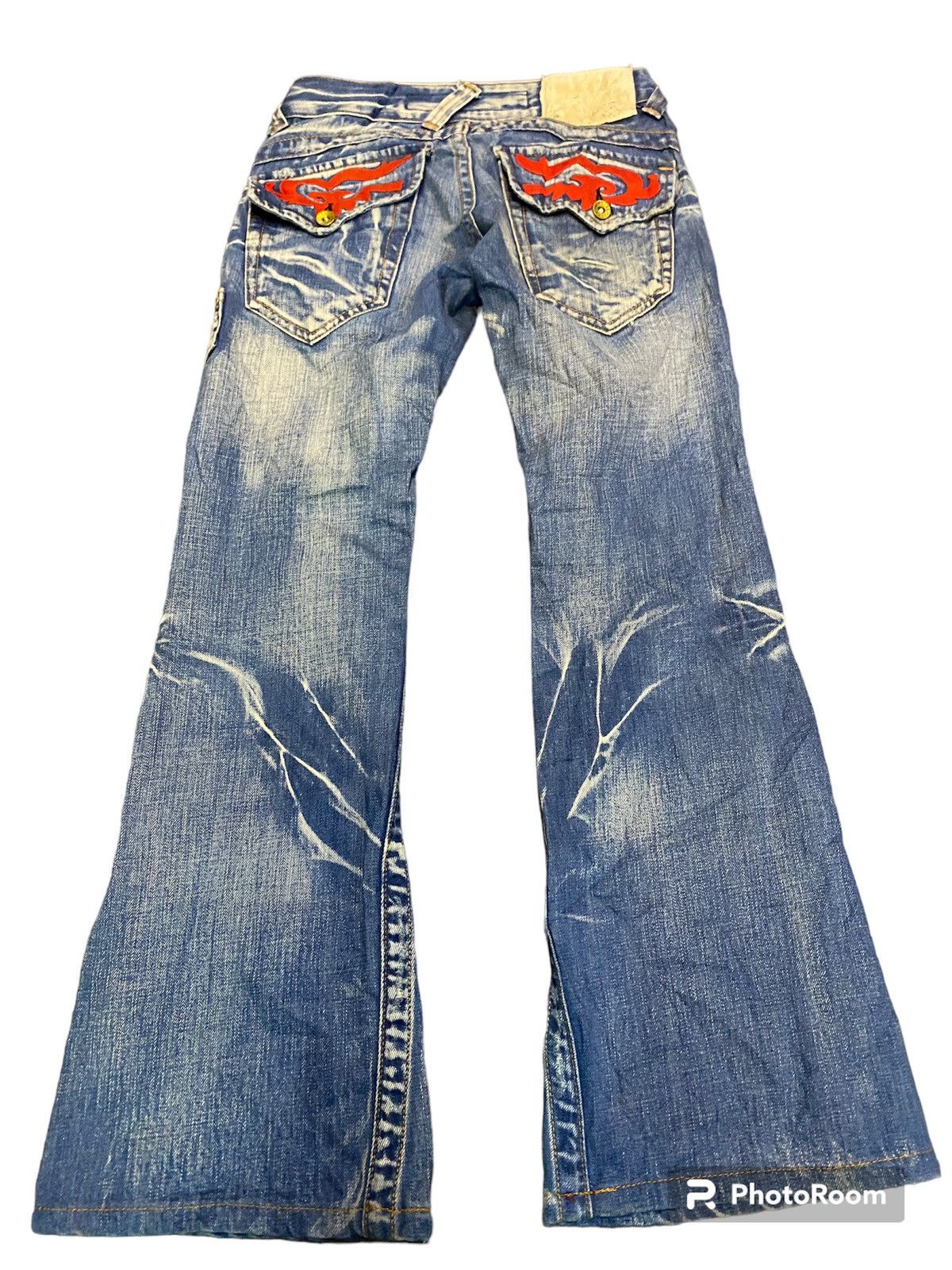 Hysteric Glamour × Japanese Brand × Tornado Mart Flare jeans drive boot cut Size US 28 / EU 44 - 2 Thumbnail