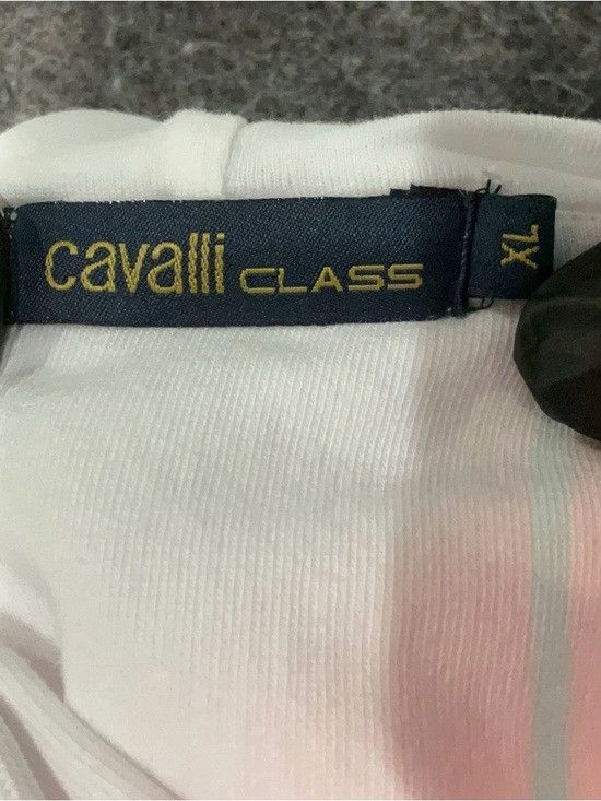 Cavalli Class Cavalli Class White sweatshirt with logo XL Size XL / US 12-14 / IT 48-50 - 6 Thumbnail
