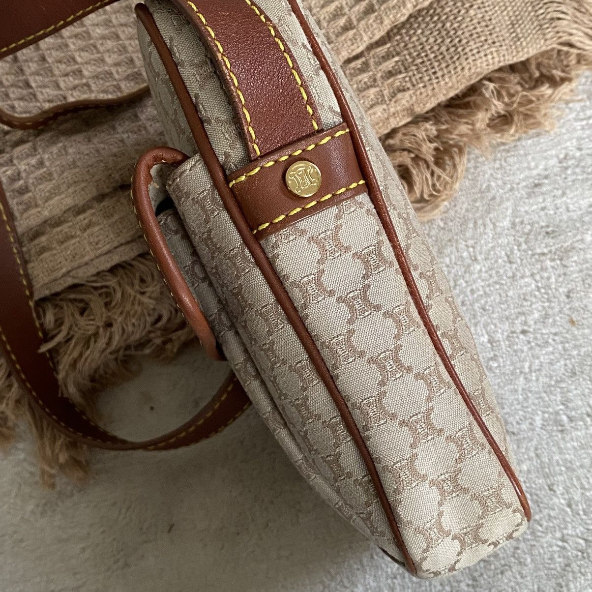 Celine Celine macadam small vintage crossbody bag Size ONE SIZE - 8 Thumbnail