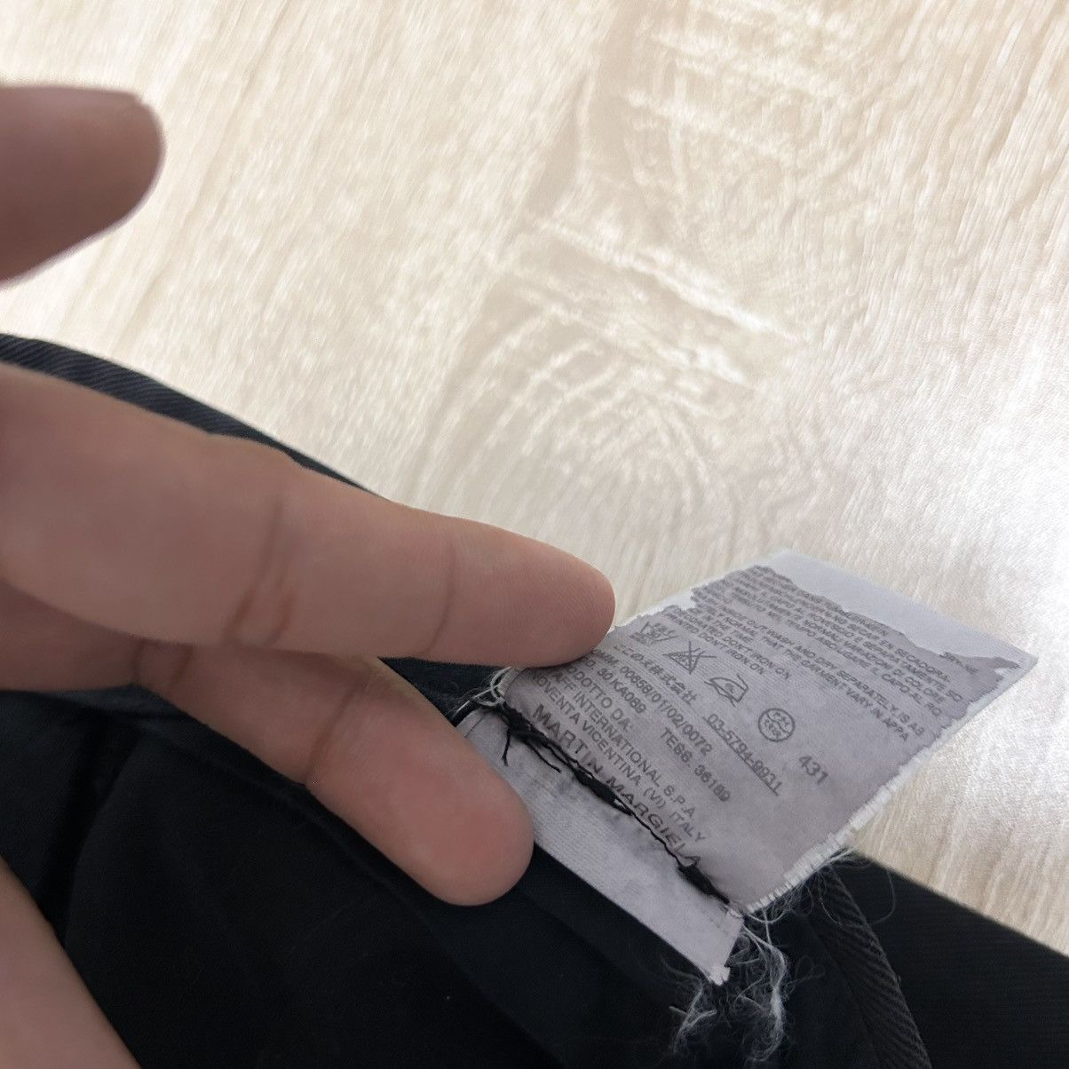 Maison Margiela MAISON MARTÍN MARGIELA CHINO JEANS BLACK ARCHIVE Size US 34 / EU 50 - 9 Thumbnail