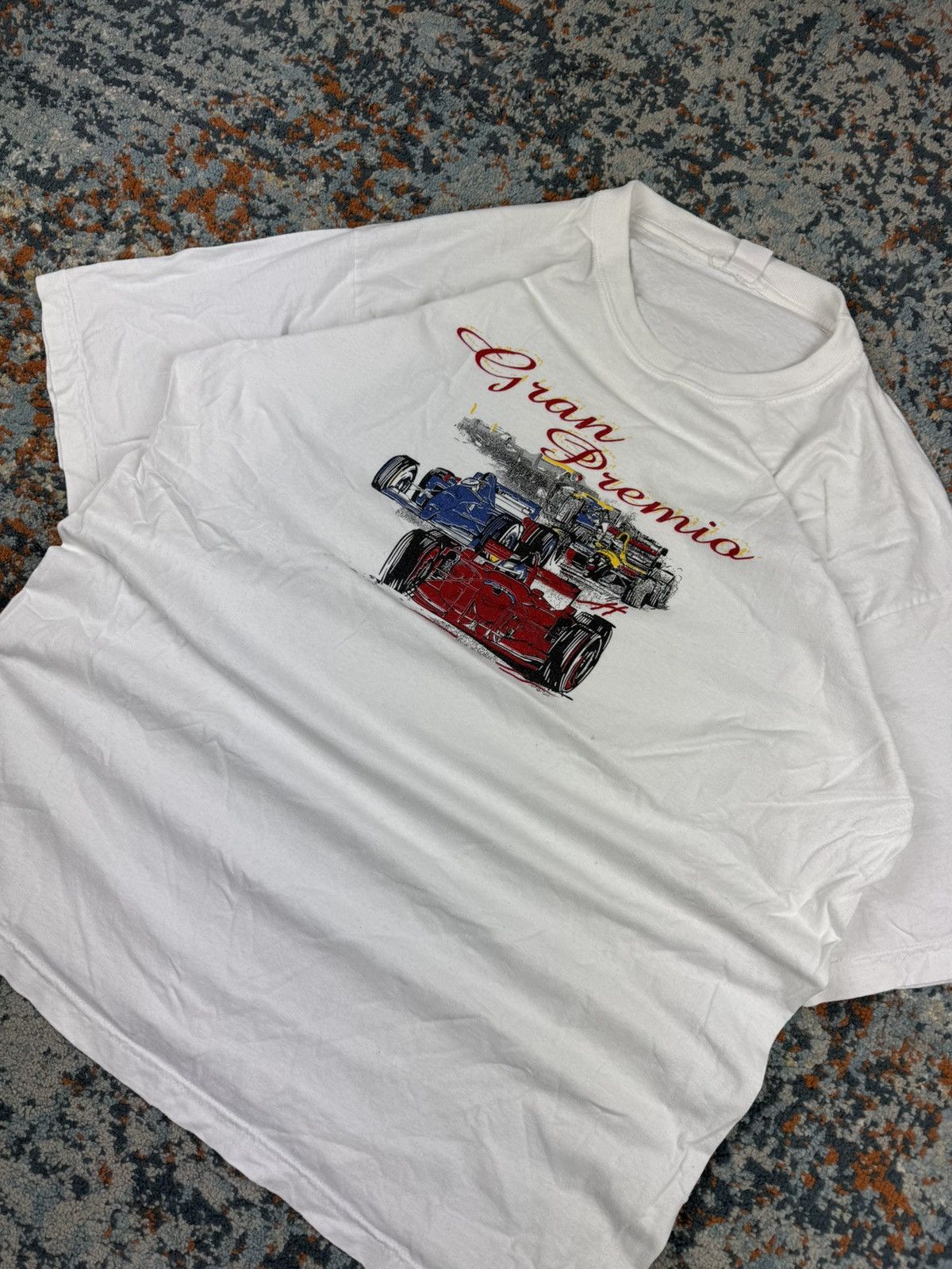 Vintage Vintage 90s Gran Premio formula 1 racing graphic tee Size US XL / EU 56 / 4 - 3 Thumbnail