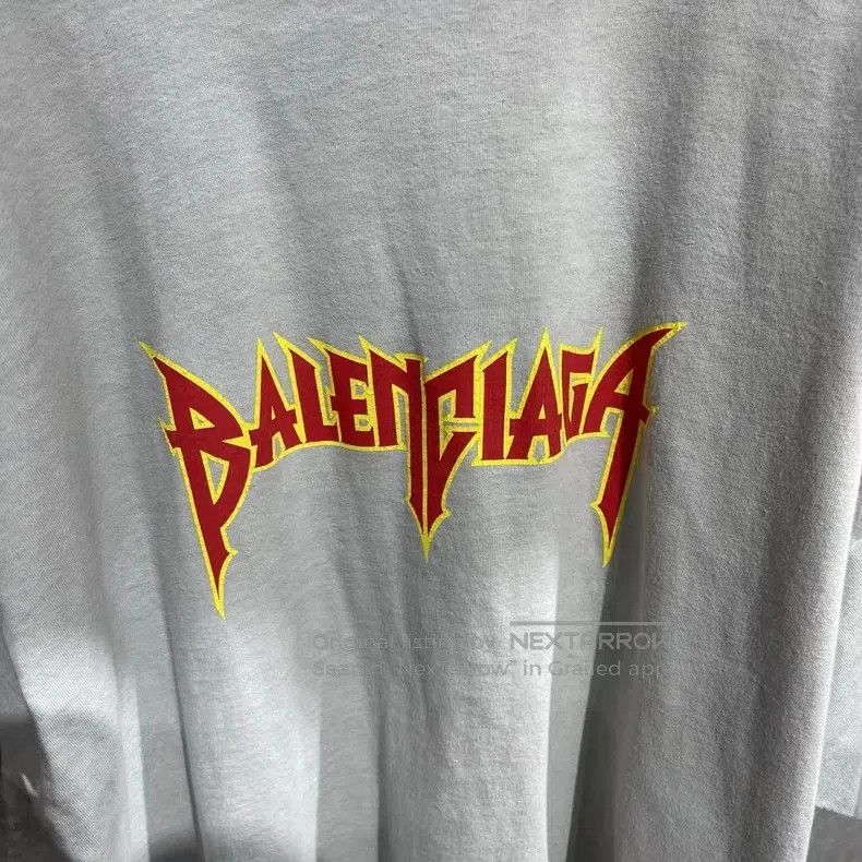 Balenciaga Balenciaga Flame white tee Size US S / EU 44-46 / 1 - 4 Thumbnail