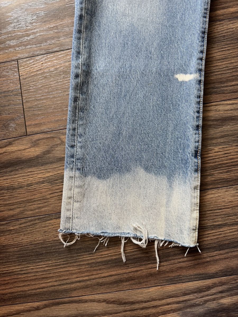 Levi's Levi’s 501® '93 Straight Bleached Cropped Jeans Size US 32 / EU 48 - 4 Thumbnail