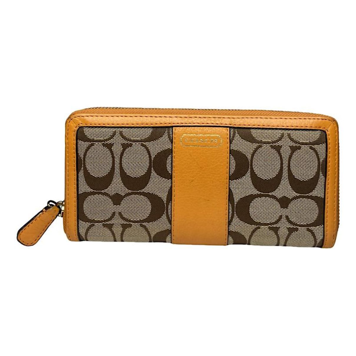 Coach Cartable mini sierra Orange Leather Wallet Size ONE SIZE - 1 Thumbnail