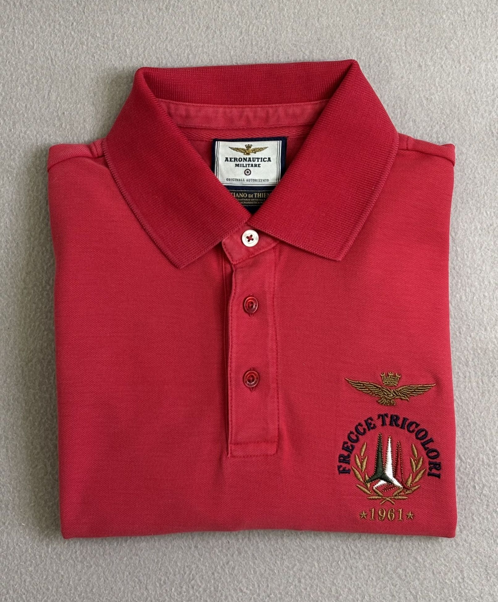 Aeronautica Militare Aeronautica Militare Long Sleeve Polo Size M Size US M / EU 48-50 / 2 - 14 Thumbnail