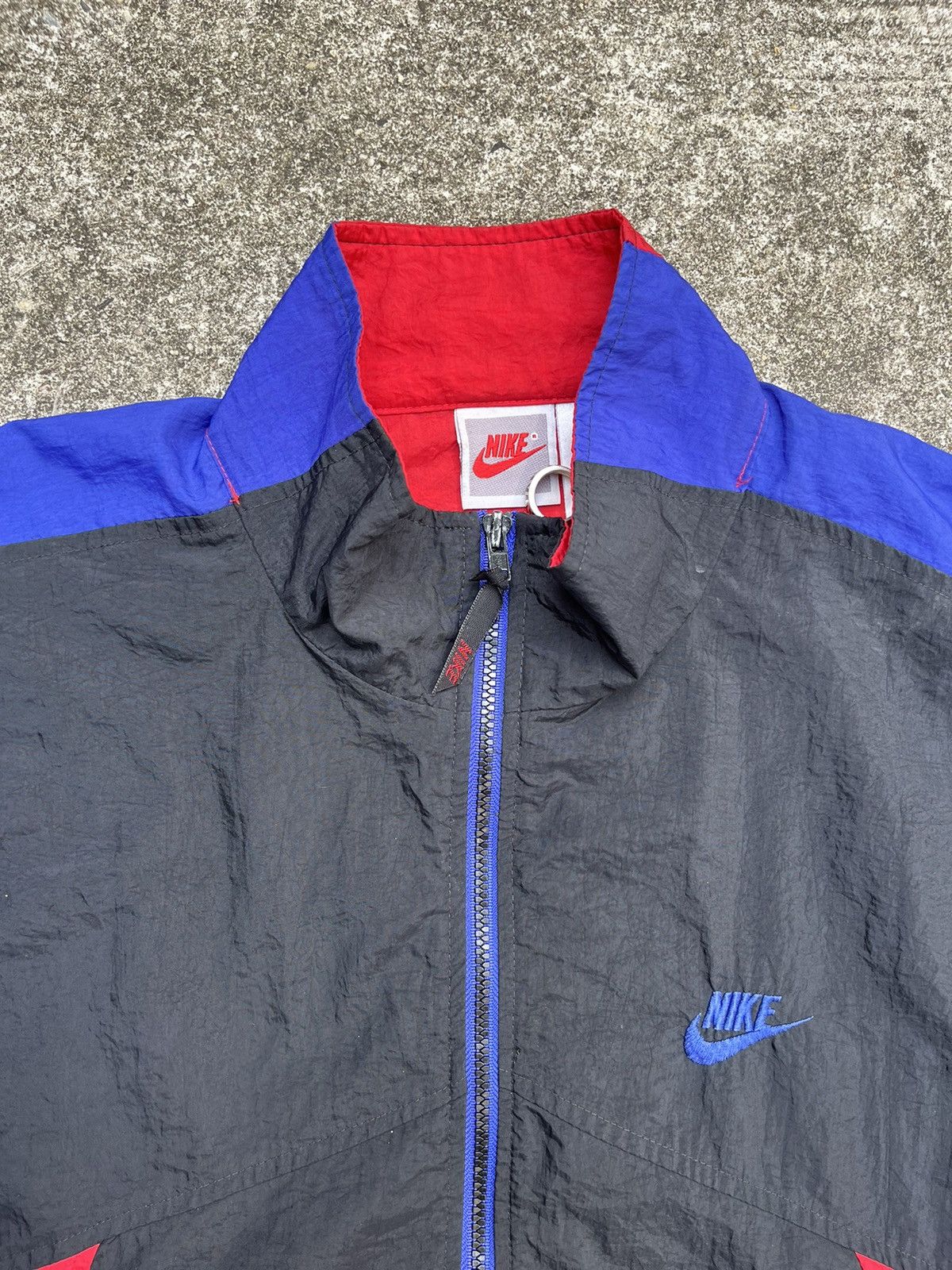 Nike × Vintage Crazy Vintage 90s Nike Windbreaker Size US L / EU 52-54 / 3 - 2 Thumbnail