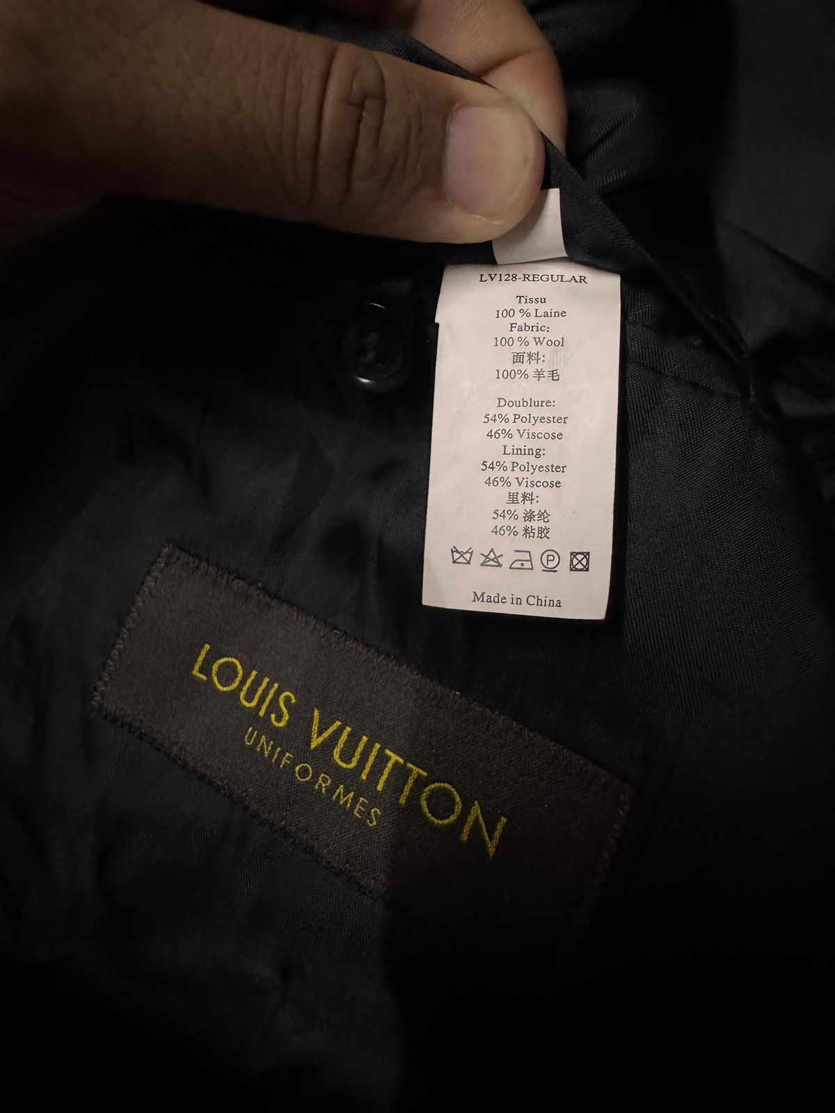 Louis Vuitton Authentic🔥Louis Vuitton Single Breasted Blazers Size 50R - 8 Thumbnail