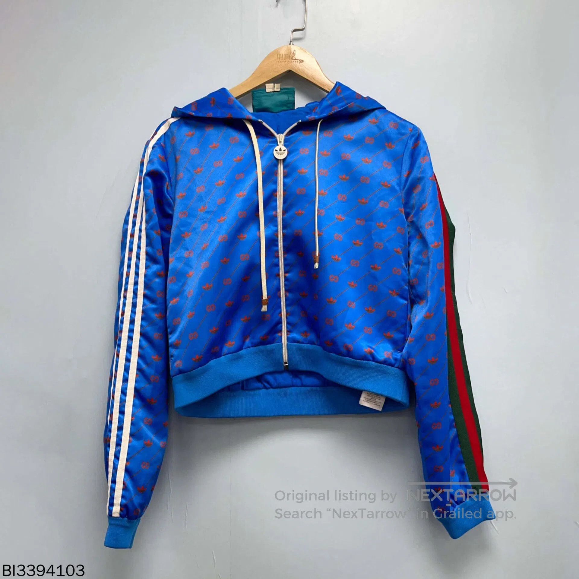 Gucci gucci x adidas hooded sports jacket M. Size US M / EU 48-50 / 2 - 1 Thumbnail