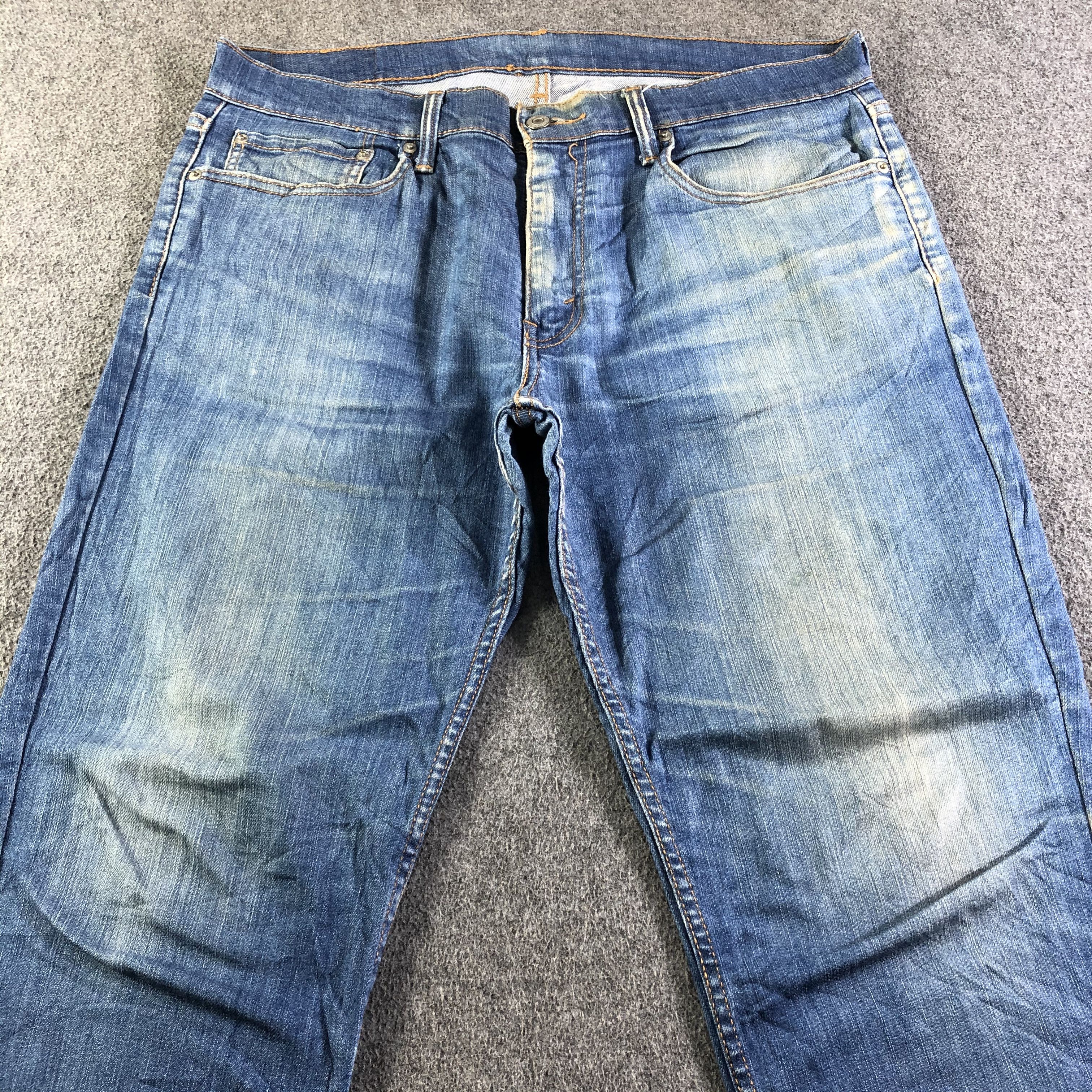Levi's Vintage Blue Wash Levis 511 Jeans-J4490 Size US 37 - 3 Thumbnail