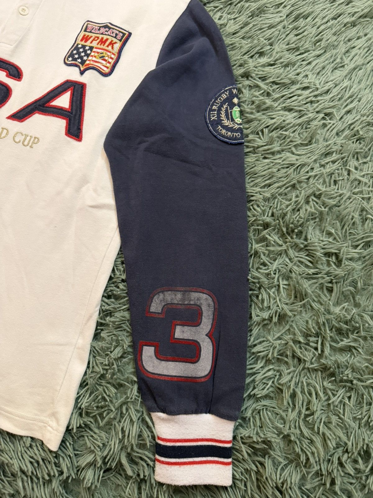Vintage Rugby World Cup Toronto Canada USA official Size US M / EU 48-50 / 2 - 7 Thumbnail