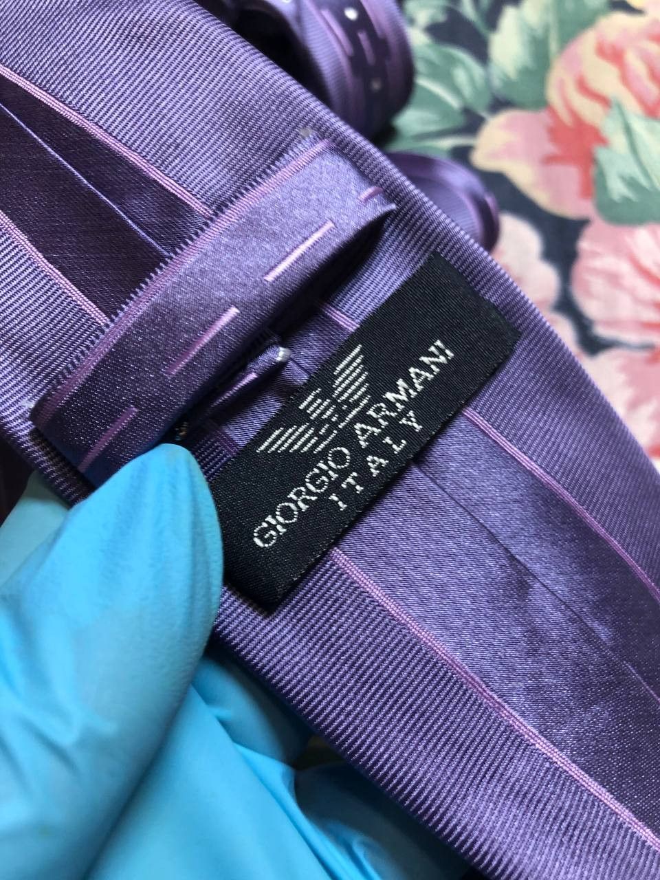 Giorgio Armani Luxury Giorgio Armani 100% Silk Tie Size ONE SIZE - 2 Thumbnail