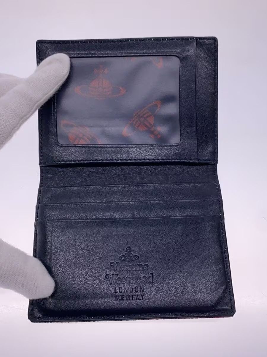 Vivienne Westwood Plaid Orb Card Holder Wallet Size ONE SIZE - 3 Thumbnail
