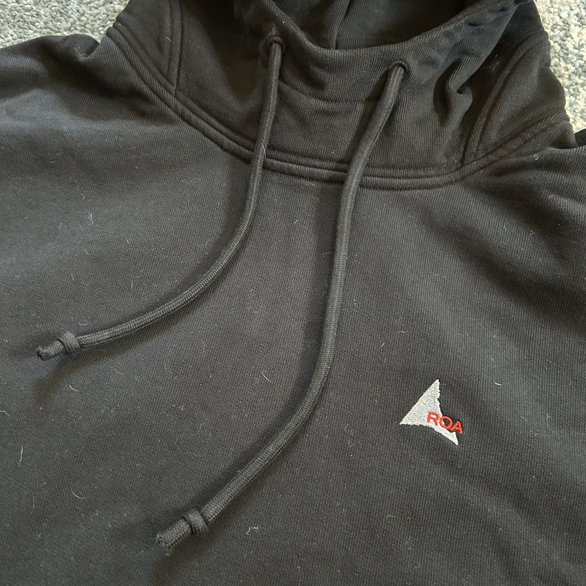 ROA ROA HEAVY HOODiE ARTiCULATED SWEATSHiRT WiDE BOXY CROPPED Size US XL / EU 56 / 4 - 11 Thumbnail