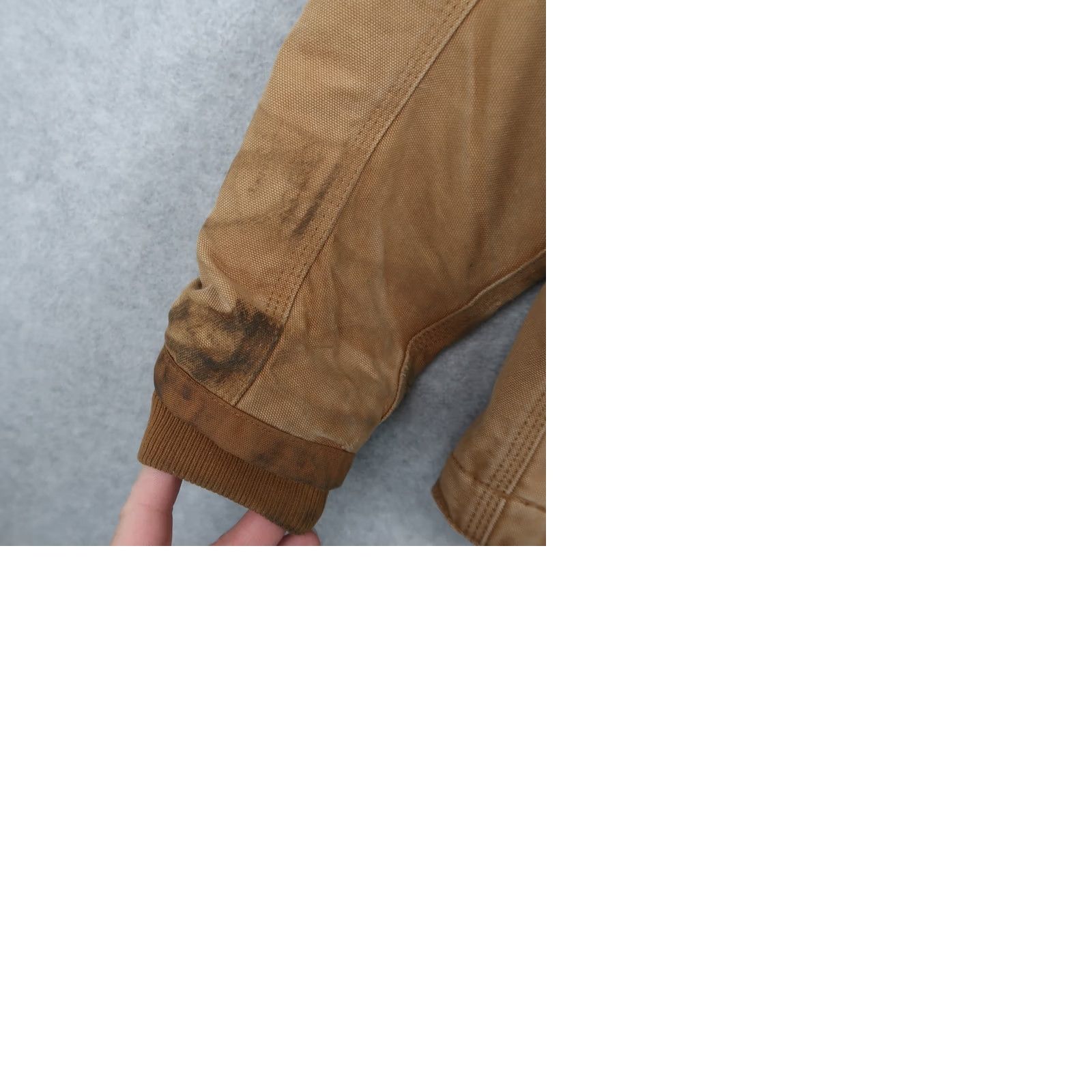 Carhartt Carhartt Brown Hooded Heavyweight Sherpa Lined Work Jacket Mens S Small Size US S / EU 44-46 / 1 - 11 Thumbnail