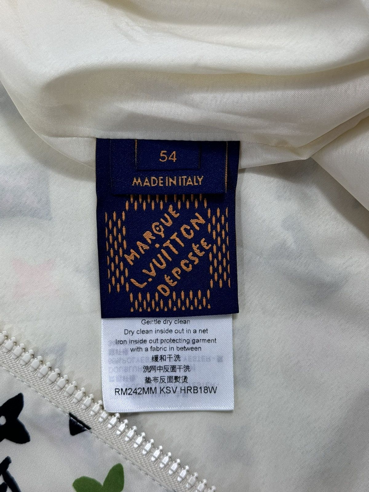 Louis Vuitton × Tyler The Creator MONOGRAM PRINT WINDBREAKER JACKET Size US XXL / EU 58 / 5 - 13 Thumbnail