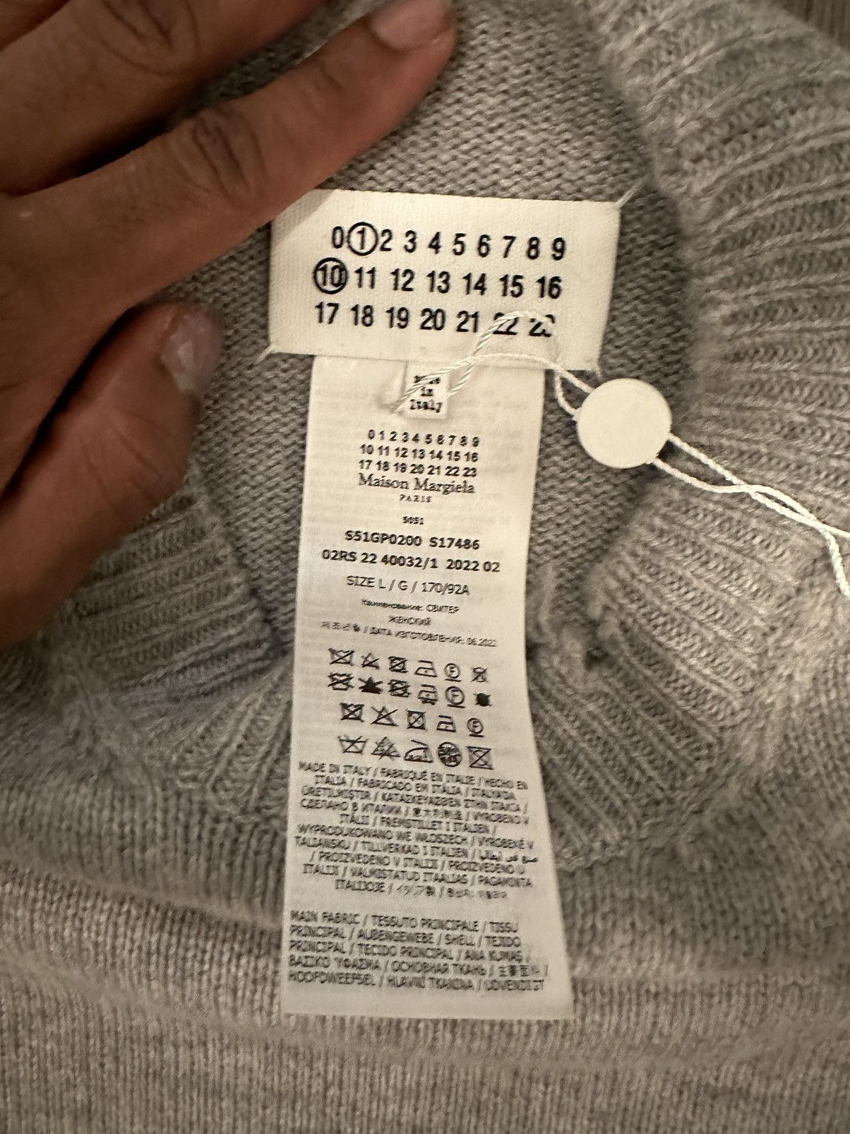 Maison Margiela Masion Marigela Sweater Size US L / EU 52-54 / 3 - 4 Thumbnail