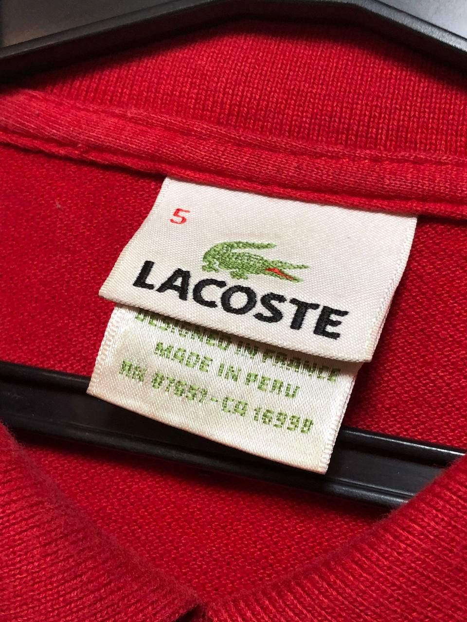 Lacoste Vintage Polo Lacoste logo T-Shirt crazy Y2K streetwear Size US M / EU 48-50 / 2 - 2 Thumbnail